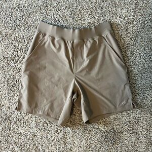 Alo Beige Repetition Short. Size Small. EUC